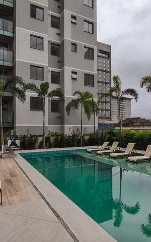 Studio à venda com 32m², 1 quarto e sem vagaÁrea comum