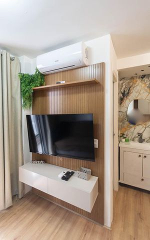 Studio à venda com 32m², 1 quarto e sem vagaStudio