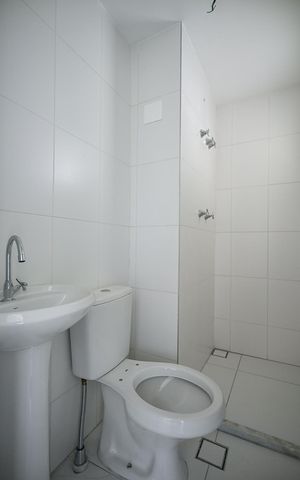 Apartamento à venda com 127m², 3 quartos e 2 vagasBanheiro de Serviço
