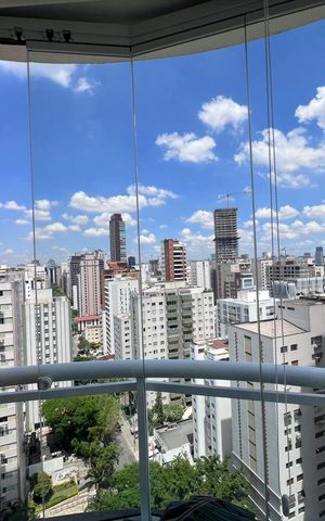 Apartamento para alugar com 122m², 2 quartos e 3 vagas Apartamento para alugar com 122m², 2 quartos e 3 vagasSacada