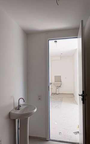 Apartamento à venda com 36m², 2 quartos e sem vaga Apartamento à venda com 36m², 2 quartos e sem vagaBanheiro