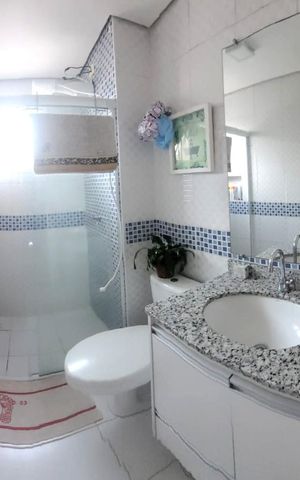 Apartamento à venda com 63m², 2 quartos e 1 vaga Apartamento à venda com 63m², 2 quartos e 1 vagaBanheiro