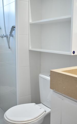 Apartamento à venda com 64m², 2 quartos e 1 vagaBanheiro da Suíte
