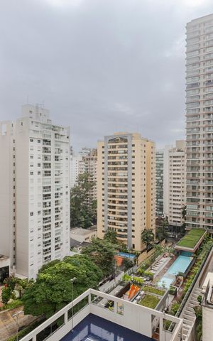 Studio para alugar com 26m², 1 quarto e sem vaga Studio para alugar com 26m², 1 quarto e sem vagaVista da Varanda
