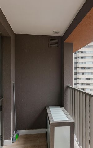 Studio para alugar com 26m², 1 quarto e sem vaga Studio para alugar com 26m², 1 quarto e sem vagaVaranda