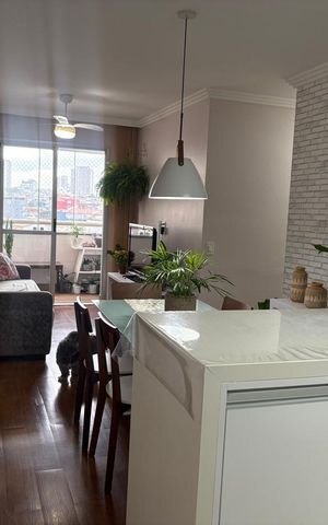 Apartamento à venda com 63m², 3 quartos e 1 vaga Apartamento à venda com 63m², 3 quartos e 1 vagaSala