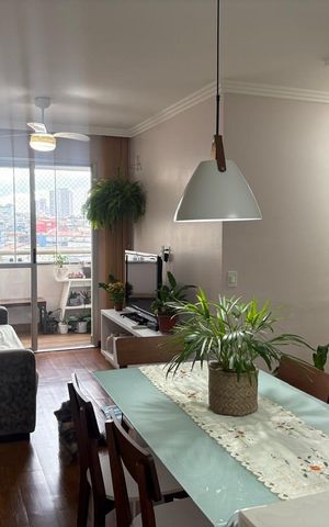 Apartamento à venda com 63m², 3 quartos e 1 vaga Apartamento à venda com 63m², 3 quartos e 1 vagaSala