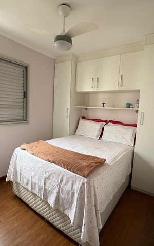 Apartamento à venda com 63m², 3 quartos e 1 vaga Apartamento à venda com 63m², 3 quartos e 1 vagaQuarto