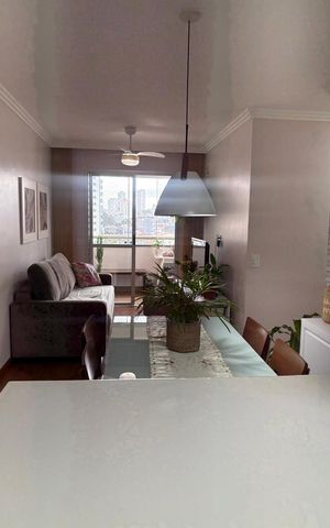 Apartamento à venda com 63m², 3 quartos e 1 vaga Apartamento à venda com 63m², 3 quartos e 1 vagaSala