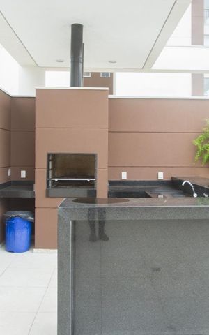 Apartamento à venda com 85m², 2 quartos e 2 vagasChurrasqueira
