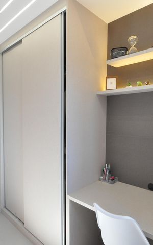 Apartamento à venda com 35m², 2 quartos e 1 vagaQuarto 2