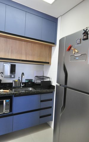Apartamento à venda com 35m², 2 quartos e 1 vagaCozinha