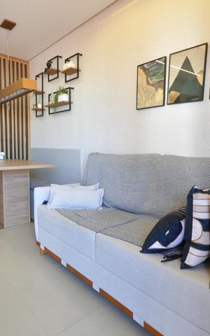 Apartamento à venda com 35m², 2 quartos e 1 vagaSala