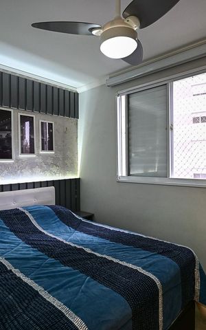 Apartamento à venda com 64m², 3 quartos e 2 vagasSuíte