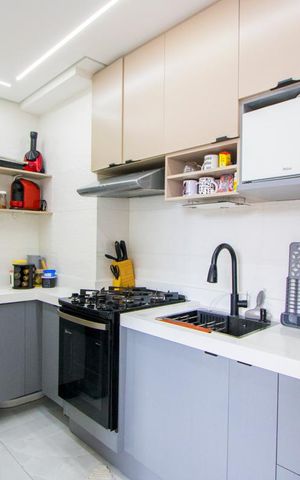 Apartamento à venda com 35m², 2 quartos e sem vagaCozinha/Área de serviço
