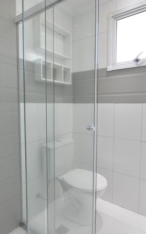 Apartamento à venda com 80m², 3 quartos e 2 vagasBanheiro do Quarto Suíte