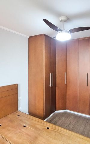 Apartamento à venda com 66m², 2 quartos e 1 vagaQuarto 2