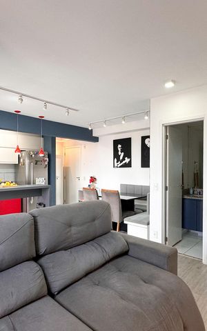 Apartamento à venda com 52m², 1 quarto e 1 vagaSala