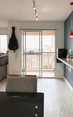 Apartamento à venda com 52m², 1 quarto e 1 vagaSala