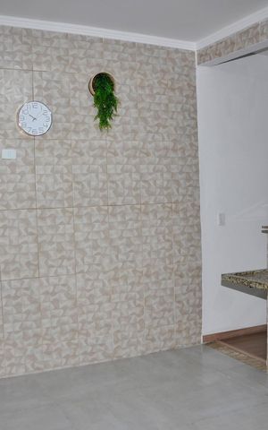 Casa à venda com 120m², 2 quartos e 2 vagas Casa à venda com 120m², 2 quartos e 2 vagasDetalhe - Cozinha Americana