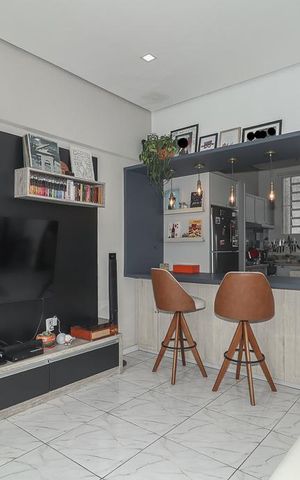 Apartamento à venda com 67m², 2 quartos e sem vagaSala