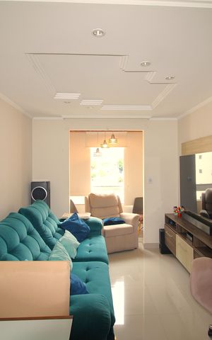 Apartamento à venda com 65m², 3 quartos e 1 vagaSala