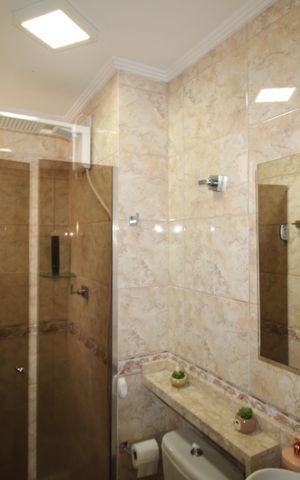 Apartamento à venda com 65m², 3 quartos e 1 vagaBanheiro