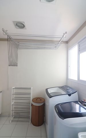 Apartamento à venda com 107m², 3 quartos e 2 vagasÁrea de Serviço