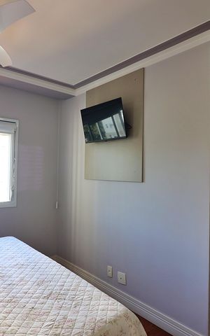 Apartamento à venda com 107m², 3 quartos e 2 vagasQuarto 1 - Suíte