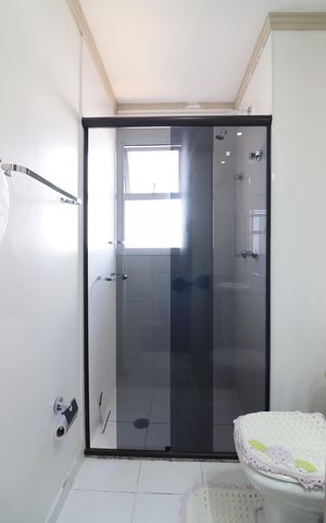 Apartamento à venda com 107m², 3 quartos e 2 vagasQuarto 1 - Suíte Banheiro 