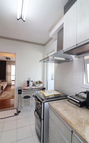 Apartamento à venda com 107m², 3 quartos e 2 vagasCozinha 