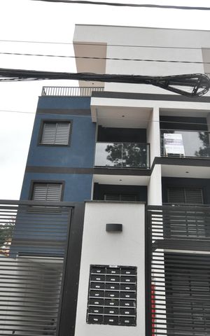 Apartamento à venda com 45m², 2 quartos e 1 vagaFachada