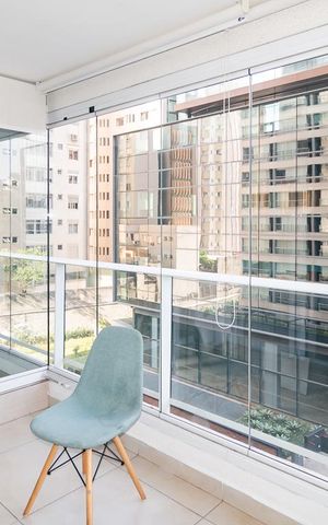 Studio à venda com 43m², 1 quarto e 1 vaga Studio à venda com 43m², 1 quarto e 1 vagaVaranda
