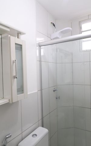 Apartamento para alugar com 44m², 2 quartos e 1 vagaBanheiro Social