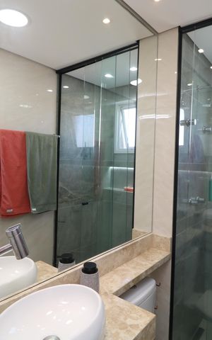 Apartamento à venda com 64m², 2 quartos e 1 vagaBanheiro