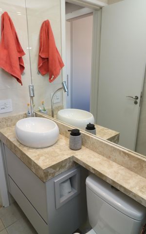 Apartamento à venda com 64m², 2 quartos e 1 vagaBanheiro