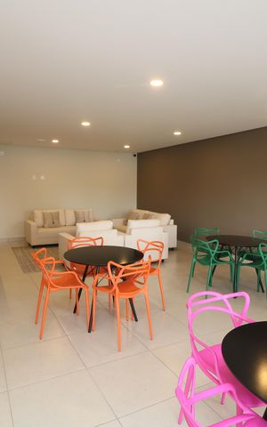Apartamento à venda com 64m², 2 quartos e 1 vagaÁrea comum - Salão de festas