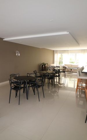 Apartamento à venda com 64m², 2 quartos e 1 vagaÁrea comum - Salão de festas