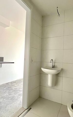 Studio à venda com 26m², 1 quarto e sem vaga Studio à venda com 26m², 1 quarto e sem vagaBanheiro