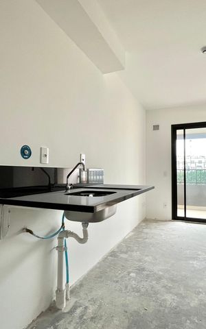 Studio à venda com 26m², 1 quarto e sem vaga Studio à venda com 26m², 1 quarto e sem vagaCozinha
