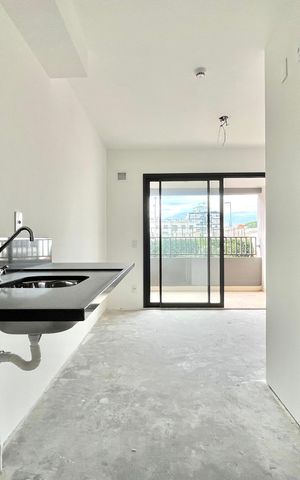Studio à venda com 26m², 1 quarto e sem vaga Studio à venda com 26m², 1 quarto e sem vagaCozinha