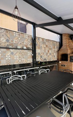 Apartamento à venda com 144m², 3 quartos e 1 vagaChurrasqueira