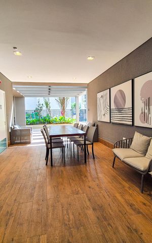 Studio à venda com 26m², 1 quarto e sem vaga