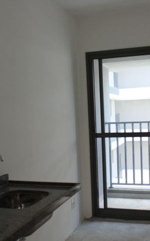 Studio à venda com 25m², 1 quarto e sem vagaSala/Cozinha