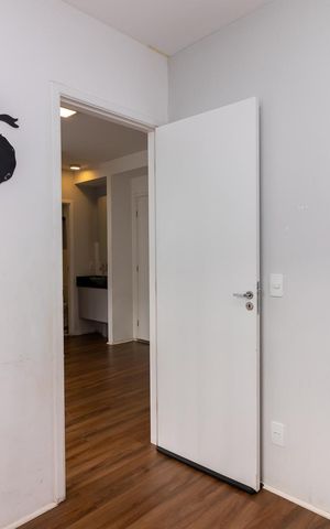 Apartamento à venda com 34m², 2 quartos e 1 vagaQuarto 2