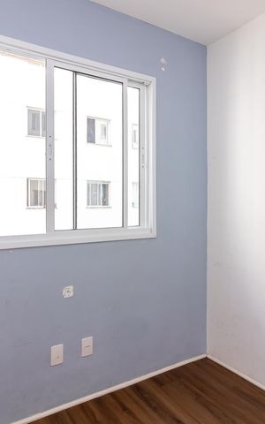 Apartamento à venda com 34m², 2 quartos e 1 vagaQuarto 2