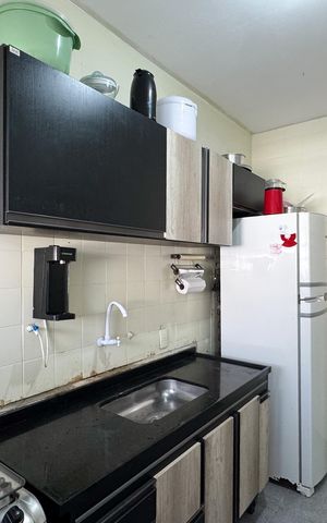 Apartamento à venda com 51m², 1 quarto e sem vaga Apartamento à venda com 51m², 1 quarto e sem vagaCozinha