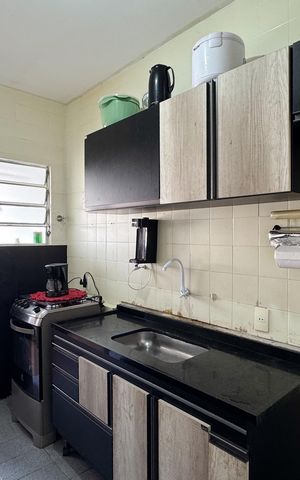Apartamento à venda com 51m², 1 quarto e sem vaga Apartamento à venda com 51m², 1 quarto e sem vagaCozinha