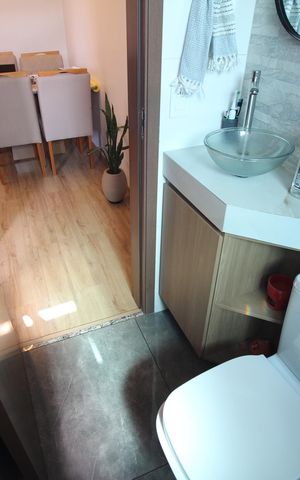 Apartamento à venda com 45m², 2 quartos e 1 vagaBanheiro