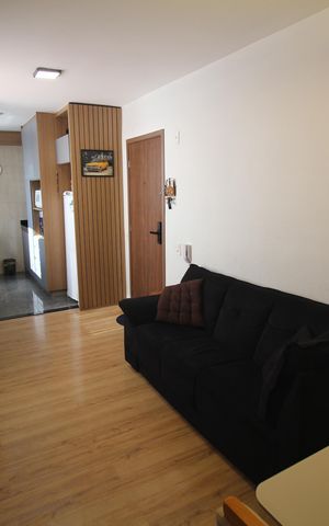 Apartamento à venda com 45m², 2 quartos e 1 vagaSala